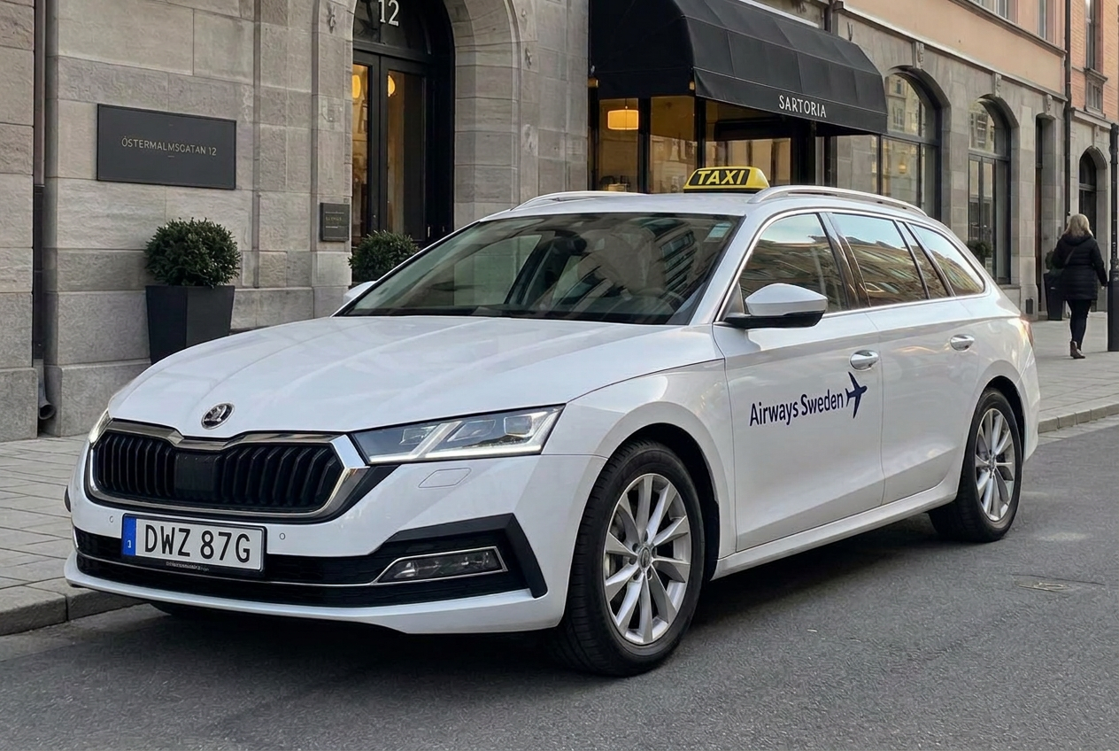 Skoda Octavia – Airways Sweden